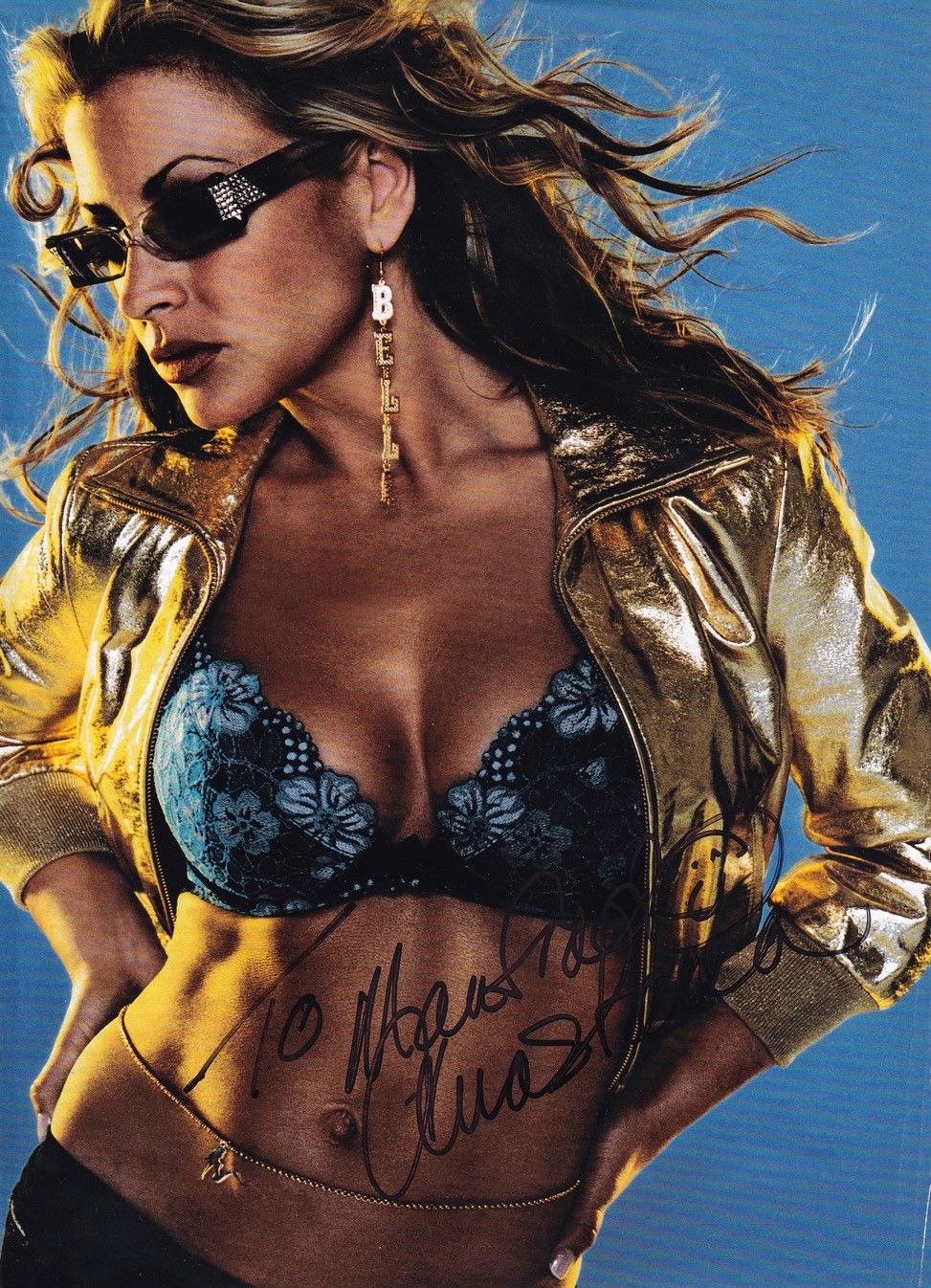 Autogramm Pop (USA) | ANASTACIA | 2000er (Portrait Color XL) SEXY