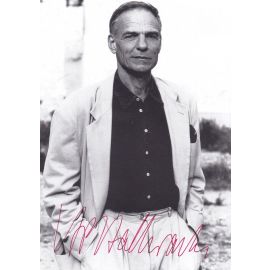 Autogramm Schauspieler | Hans Peter HALLWACHS | 2000er (Portrait SW) Guldener