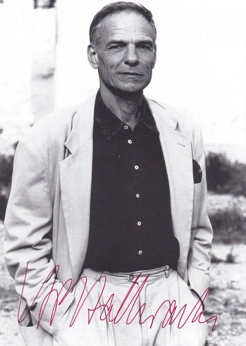 Autogramm Schauspieler | Hans Peter HALLWACHS | 2000er (Portrait SW) Guldener