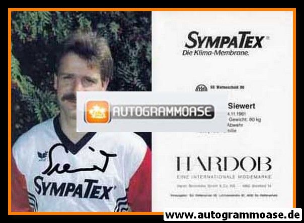 Autogramm Fussball | SG Wattenscheid 09 | 1991 | Thomas SIEWERT