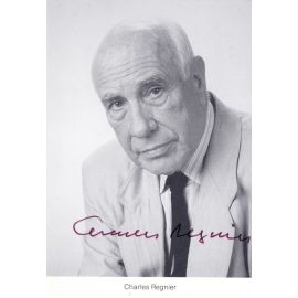 Autogramm Schauspieler | Charles REGNIER | 1980er (Portrait SW) 1