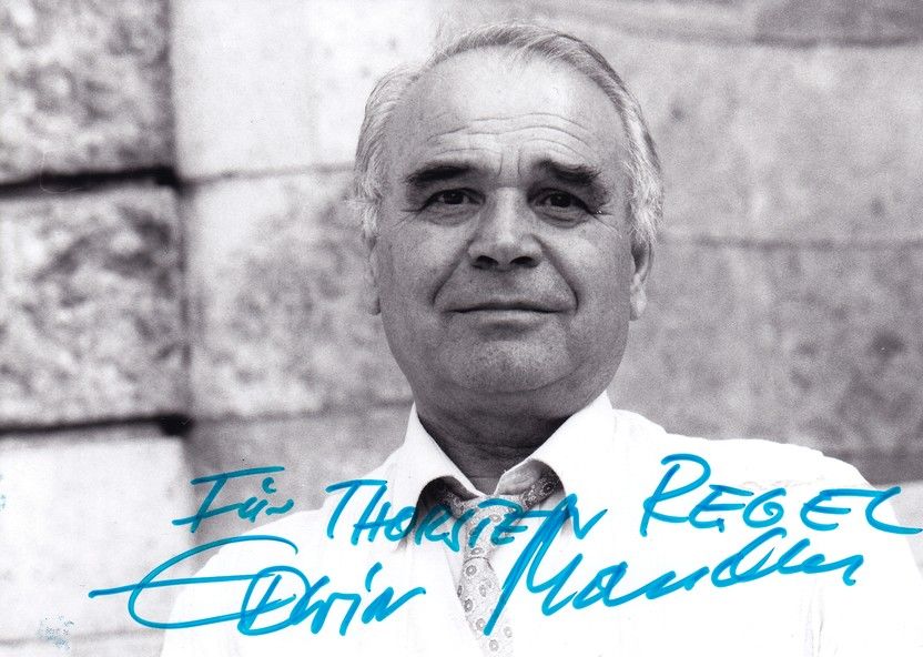 Autogramm Schauspieler | Edwin MARIAN | 1990er Foto (Portrait SW XL)