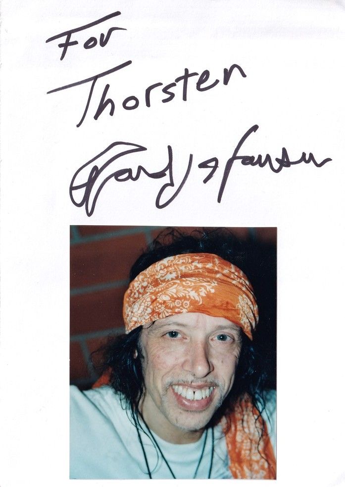 Autograph Rock (USA) | Randy HANSEN (Jimi Hendrix)