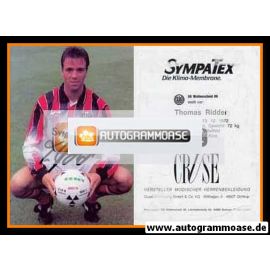 Autogramm Fussball | SG Wattenscheid 09 | 1992-2 | Thomas RIDDER