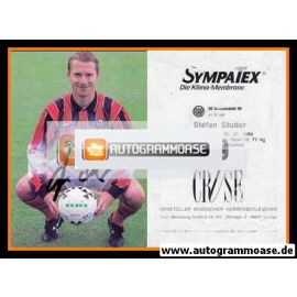 Autogramm Fussball | SG Wattenscheid 09 | 1992-2 | Stefan STUDER