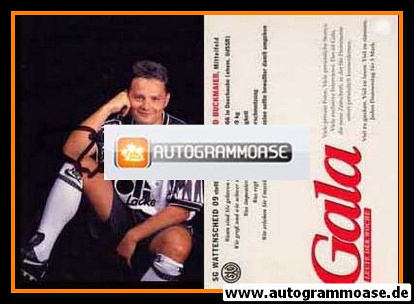 Autogramm Fussball | SG Wattenscheid 09 | 1994 | Eduard BUCKMAIER