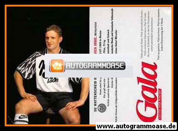 Autogramm Fussball | SG Wattenscheid 09 | 1994 | Ivica JOSIC