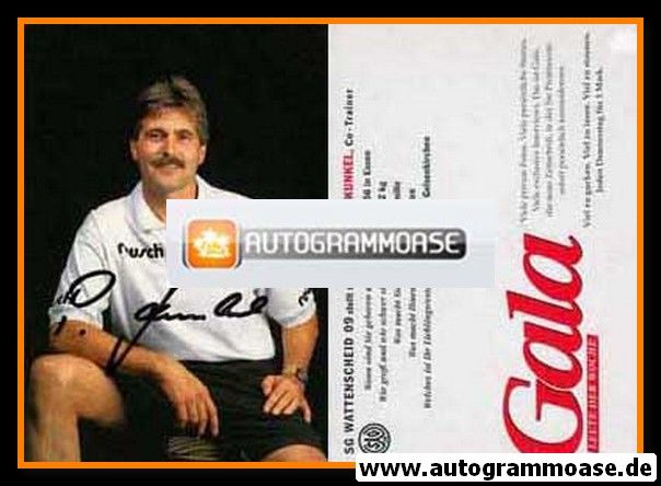 Autogramm Fussball | SG Wattenscheid 09 | 1994 | Peter KUNKEL