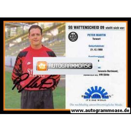 Autogramm Fussball | SG Wattenscheid 09 | 1995 | Peter MARTIN