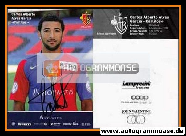 Autogramm Fussball | FC Basel | 2007 | CARLITOS