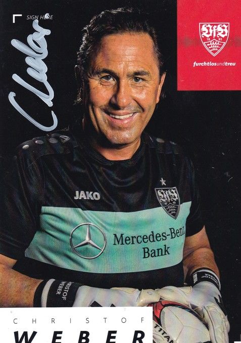 Autogramm Fussball | VfB Stuttgart | 2020 TM | Christof WEBER