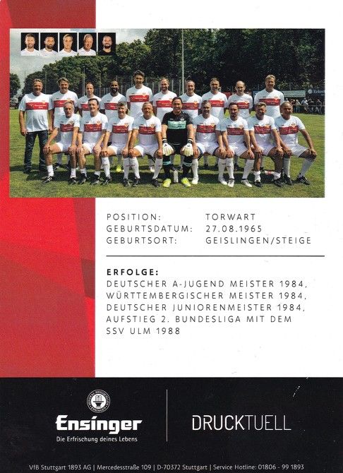 Autogramm Fussball | VfB Stuttgart | 2020 TM | Christof WEBER