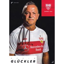 Autogramm Fussball | VfB Stuttgart | 2020 TM | Achim GLÜCKLER