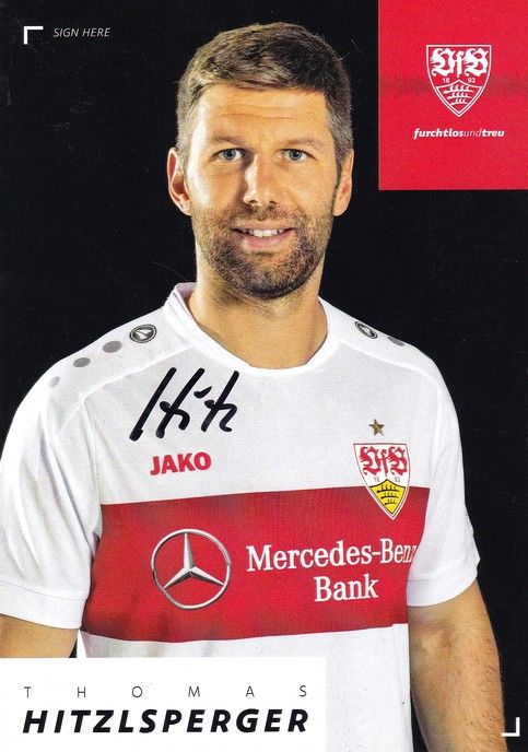 Autogramm Fussball | VfB Stuttgart | 2020 TM | Thomas HITZLSPERGER