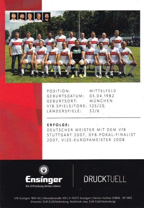 Autogramm Fussball | VfB Stuttgart | 2020 TM | Thomas HITZLSPERGER