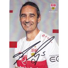 Autogramm Fussball | VfB Stuttgart | 2022 TM | Ralf ALLGÖWER