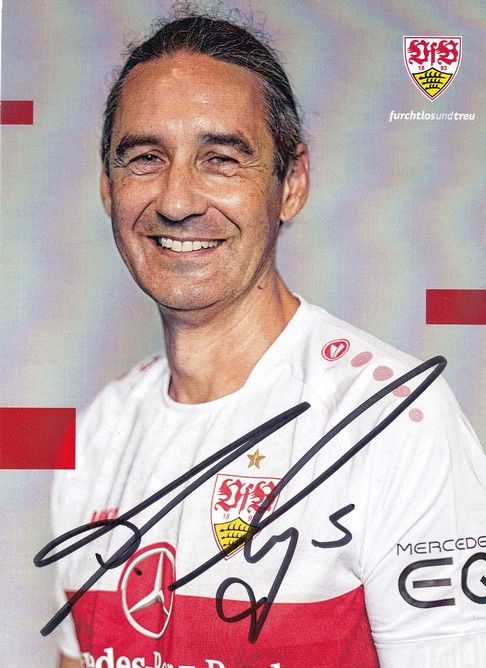 Autogramm Fussball | VfB Stuttgart | 2022 TM | Ralf ALLGÖWER