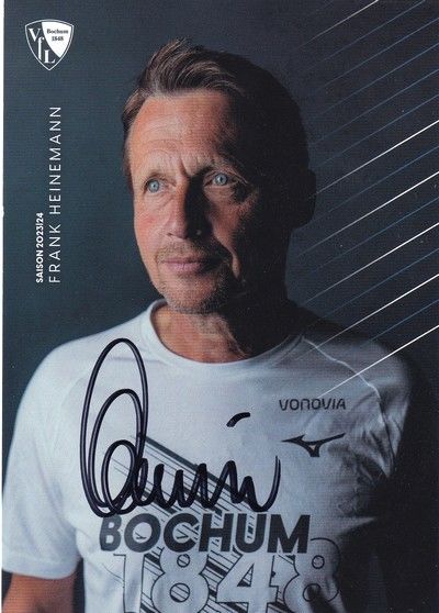 Autogramm Fussball | VfL Bochum | 2023 | Frank HEINEMANN