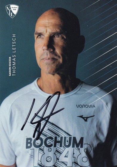 Autogramm Fussball | VfL Bochum | 2023 | Thomas LETSCH