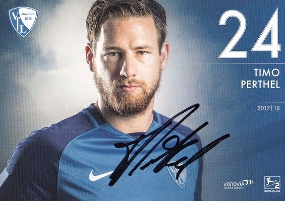 Autogramm Fussball | VfL Bochum | 2017 | Timo PERTHEL