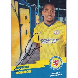 Autogramm Fussball | Eintracht Braunschweig | 2023 | Anton DONKOR