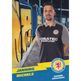 Autogramm Fussball | Eintracht Braunschweig | 2023 | Janning MICHELS