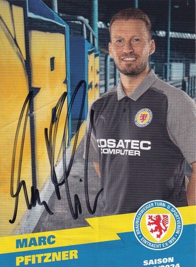 Autogramm Fussball | Eintracht Braunschweig | 2023 | Marc PFITZNER