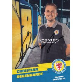 Autogramm Fussball | Eintracht Braunschweig | 2023 | Christian DEGENHARDT