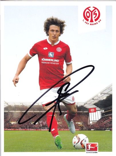 Autogramm Fussball | FSV Mainz 05 | 2015 | Julian BAUMGARTLINGER