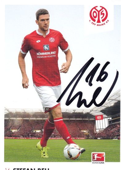 Autogramm Fussball | FSV Mainz 05 | 2015 | Stefan BELL