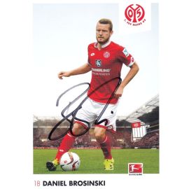 Autogramm Fussball | FSV Mainz 05 | 2015 | Daniel BROSINSKI