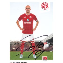 Autogramm Fussball | FSV Mainz 05 | 2015 | Elkin SOTO