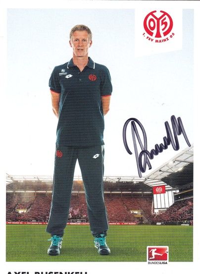Autogramm Fussball | FSV Mainz 05 | 2015 | Axel BUSENKELL