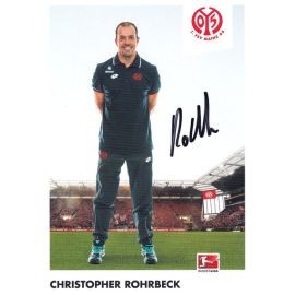 Autogramm Fussball | FSV Mainz 05 | 2015 | Christopher ROHRBECK