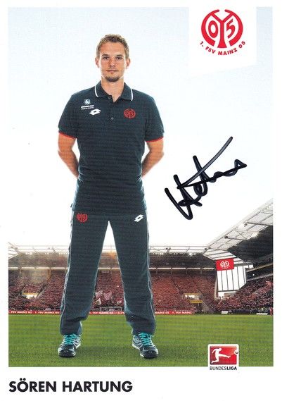Autogramm Fussball | FSV Mainz 05 | 2015 | Sören HARTUNG