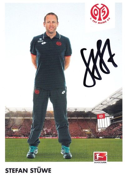 Autogramm Fussball | FSV Mainz 05 | 2015 | Stefan STÜWE