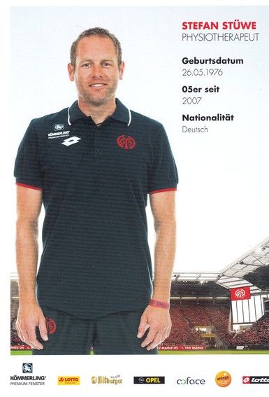 Autogramm Fussball | FSV Mainz 05 | 2015 | Stefan STÜWE