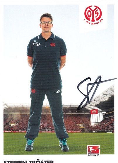 Autogramm Fussball | FSV Mainz 05 | 2015 | Steffen TRÖSTER