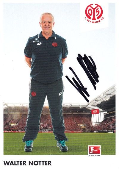 Autogramm Fussball | FSV Mainz 05 | 2015 | Walter NOTTER