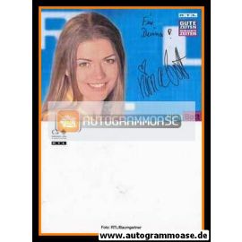 Autogramm TV | RTL | Nina BOTT | 2000er Druck "GZSZ" (Querformat langhaarig mit RTL-Logo)