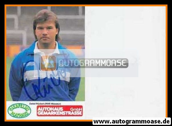 Autogramm Fussball | Rot-Weiss Essen | 1988 | Detlef RÜCKERT