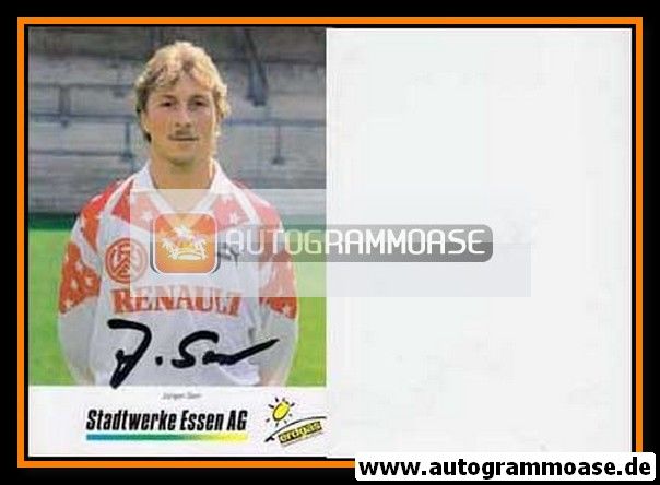Autogramm Fussball | Rot-Weiss Essen | 1990 | Jürgen SERR
