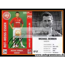 Autogramm Fussball | Rot-Weiss Essen | 2006 | Michael BEMBEN