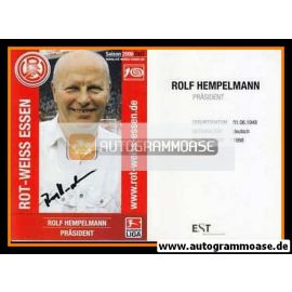 Autogramm Fussball | Rot-Weiss Essen | 2006 | Rolf HEMPELMANN