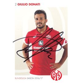 Autogramm Fussball | FSV Mainz 05 | 2016 | Giulio DONATI