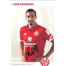 Autogramm Fussball | FSV Mainz 05 | 2016 | Jose RODRIGUEZ