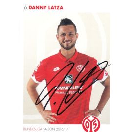 Autogramm Fussball | FSV Mainz 05 | 2016 | Danny LATZA