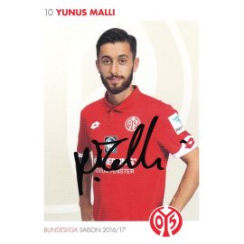 Autogramm Fussball | FSV Mainz 05 | 2016 | Yunus MALLI