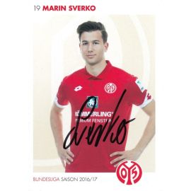 Autogramm Fussball | FSV Mainz 05 | 2016 | Marin SVERKO