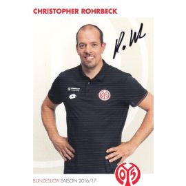 Autogramm Fussball | FSV Mainz 05 | 2016 | Christopher ROHRBECK